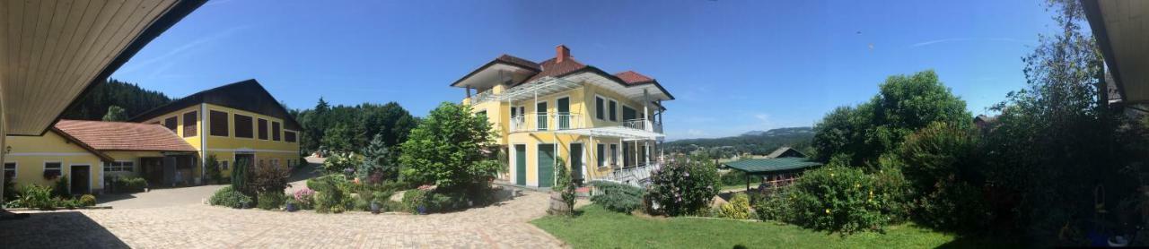 Ferienwohnung Am Bauernhof Strassonig Vulgo Hornis Moosburg Buitenkant foto